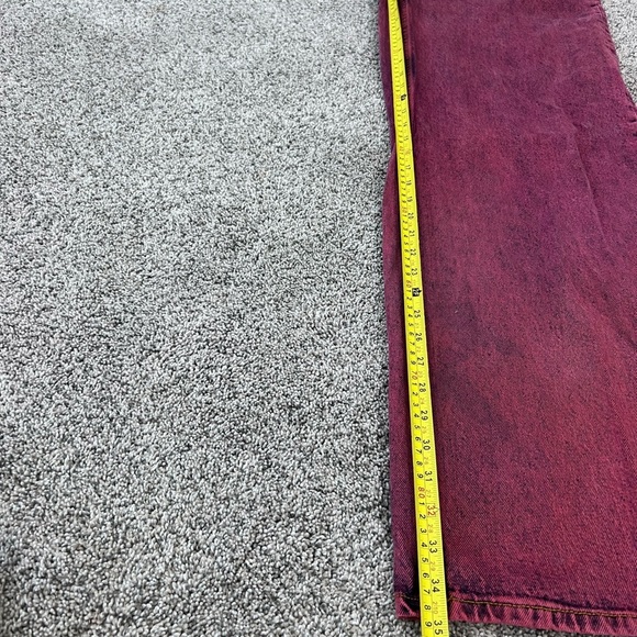 BDG Urban Outfitters Pink Washed Skater Baggy Jeans High Rise Women’s Size 30 - Picture 3 of 8